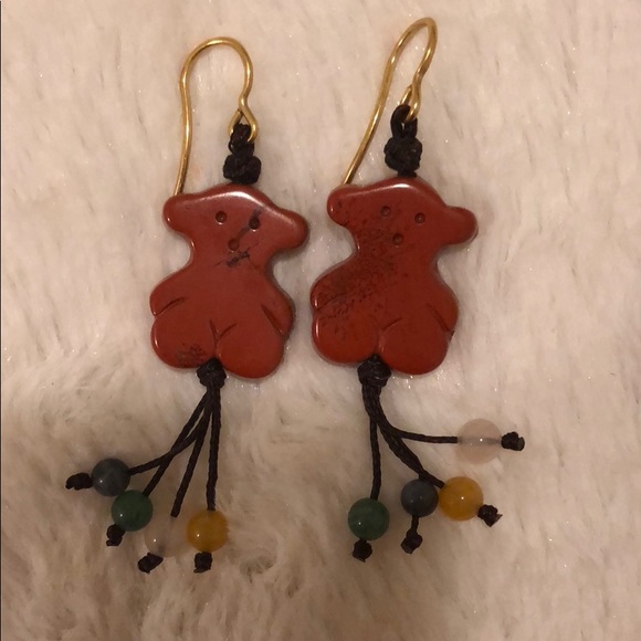 Tous Tibet Gen Stone earrings - Picture 4 of 5